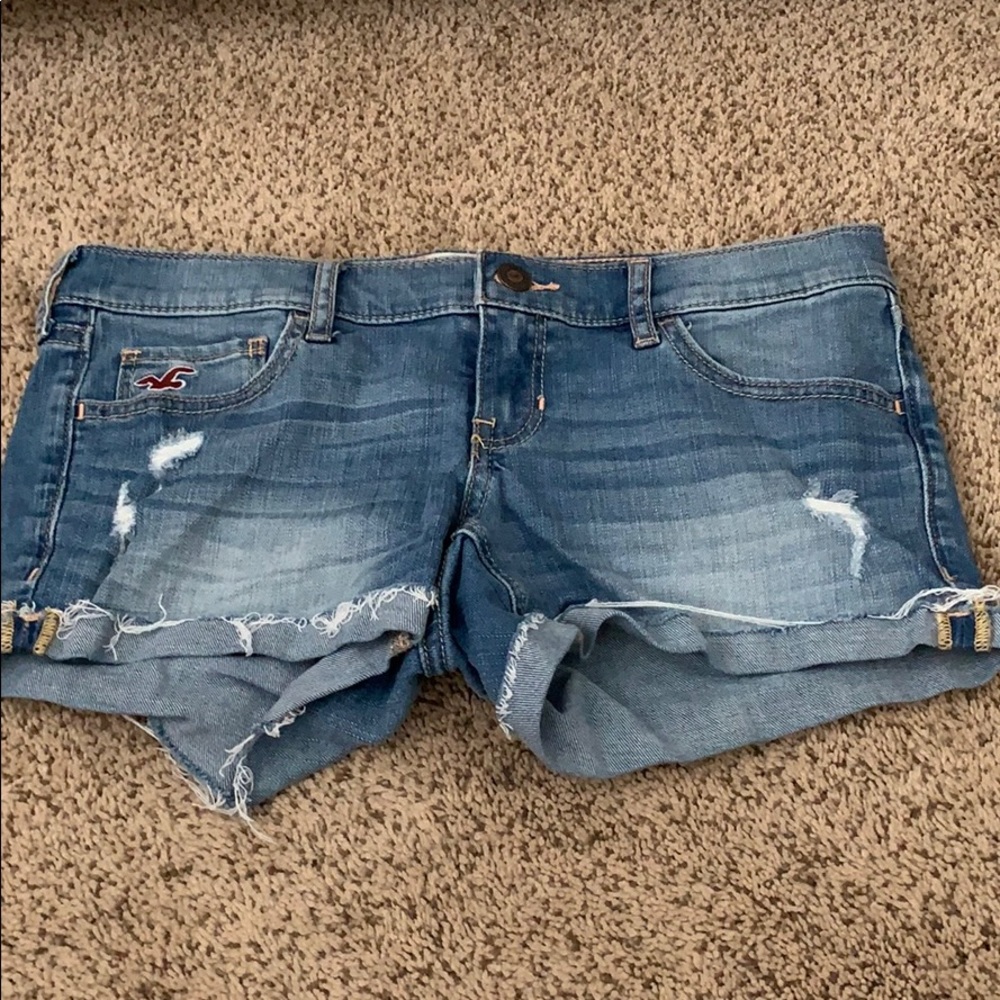 Hollister jean shorts
